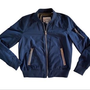 Blue Levi’s Bomber Jacket. **SOLD**
